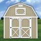 Painted Lofted Barn Cabin